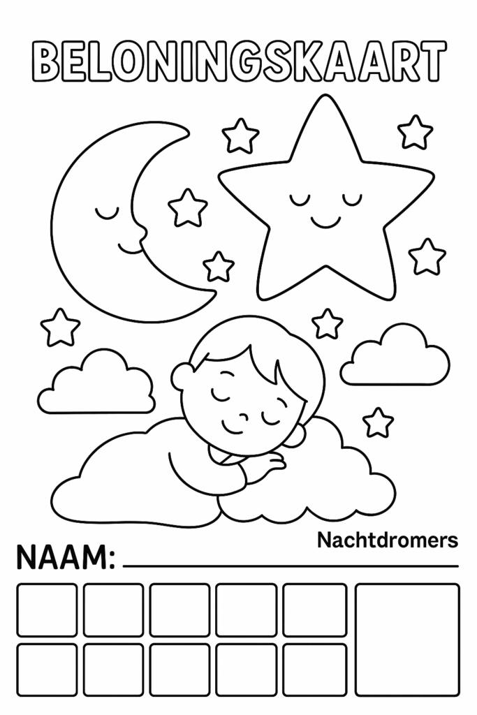 beloningskaart nachtdromers
